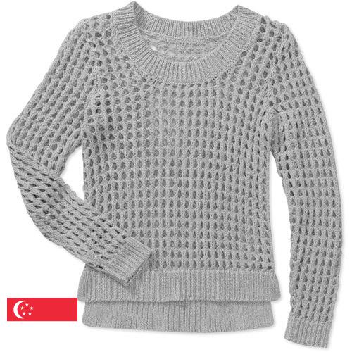 Ткани трикотажные из Сингапура