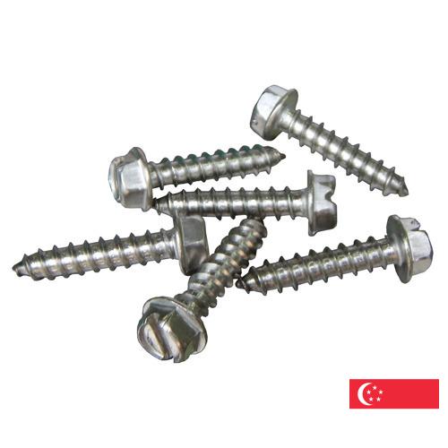 винты стальные из Сингапура