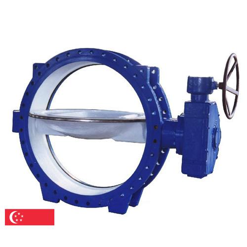 затворы дисковые поворотные из Сингапура