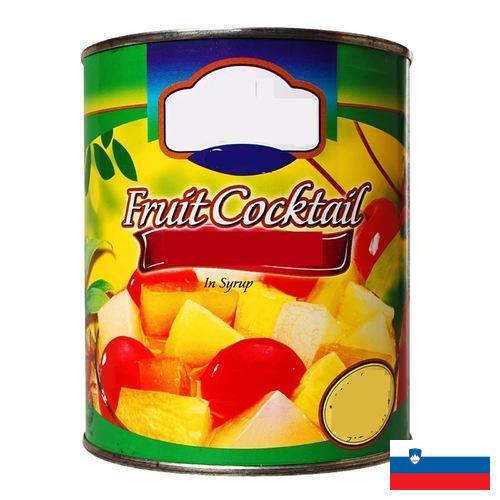 консервы из Словении