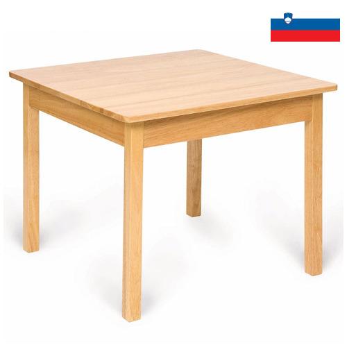 стол деревянный из Словении