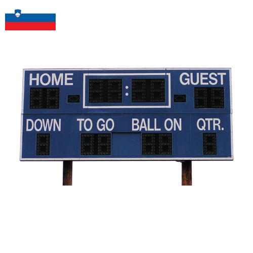 табло из Словении