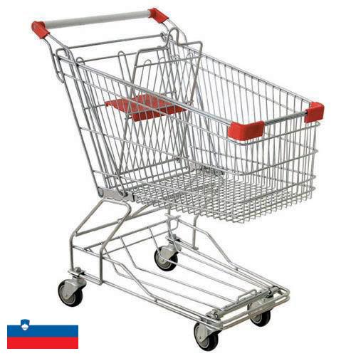 Тележки торговые из Словении