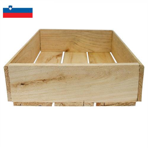 Ящики деревянные из Словении