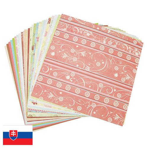 Бумага для печати из Словакии