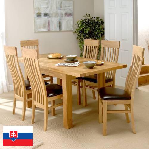Мебель обеденная из Словакии