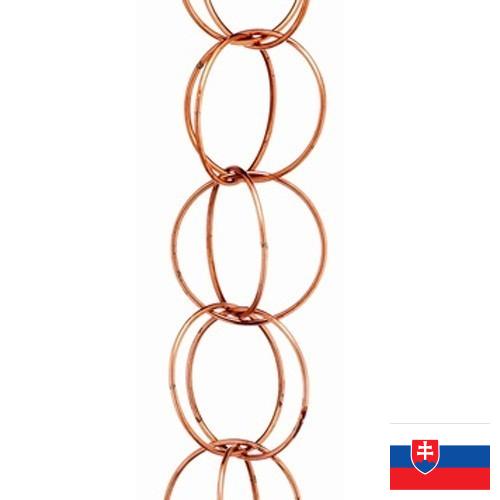 Медь круги из Словакии