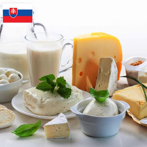 Молочные продукты из Словакии