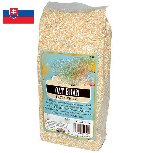 Отруби овсяные из Словакии