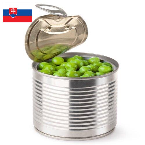 Овощные консервы из Словакии