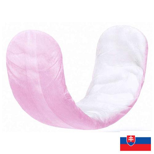 салфетки гигиенические из Словакии