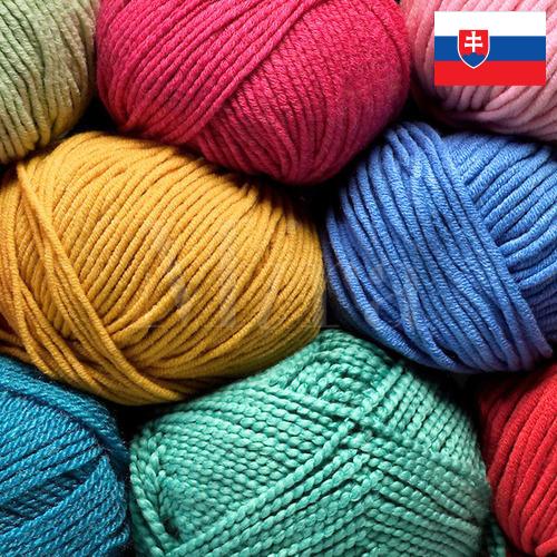 синтетические нити пряжа из Словакии