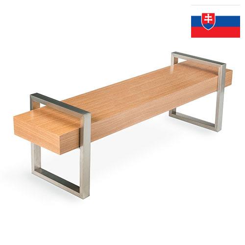 скамья из Словакии
