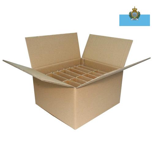 картонная коробка из Сан-Марино