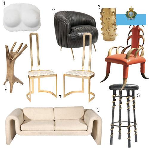 Комплектующие для мебели из Сан-Марино