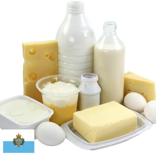 Молочная продукция из Сан-Марино