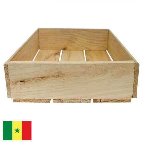 Ящики деревянные из Сенегала