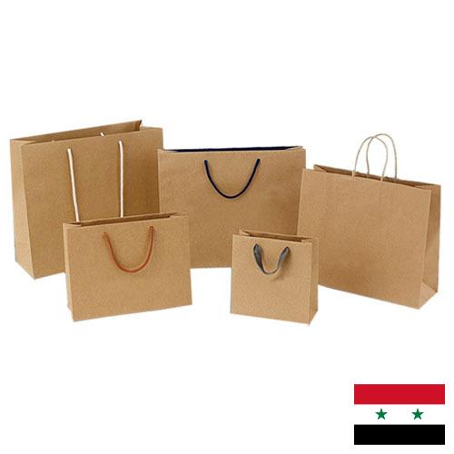 бумажные изделия из Сирийской Арабской Республики