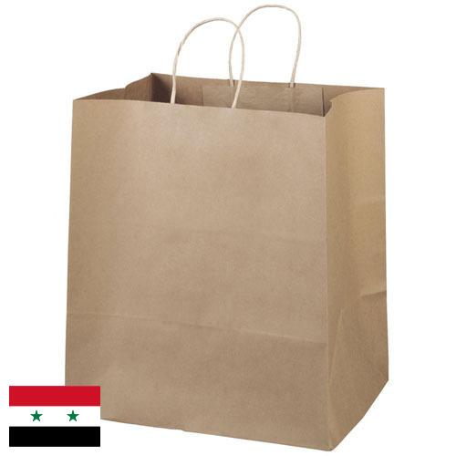 Бумажные пакеты из Сирийской Арабской Республики