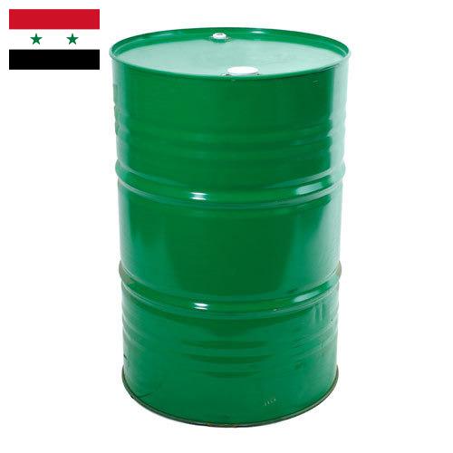 масло оливковое первого холодного прессования из Сирийской Арабской Республики