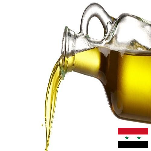масло рафинированное из Сирийской Арабской Республики