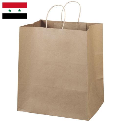 Мешки бумажные из Сирийской Арабской Республики