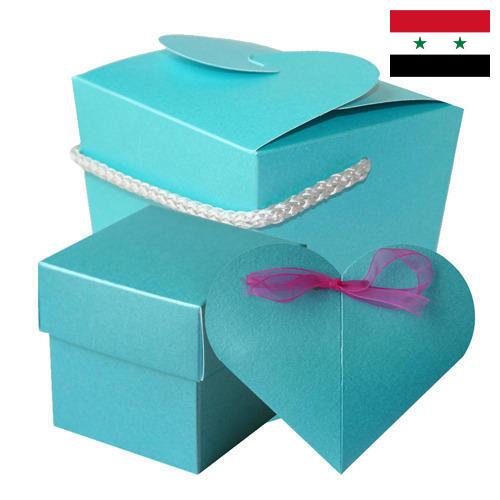 Пакеты подарочные из Сирийской Арабской Республики