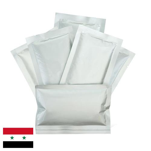 пластмассовая упаковка из Сирийской Арабской Республики