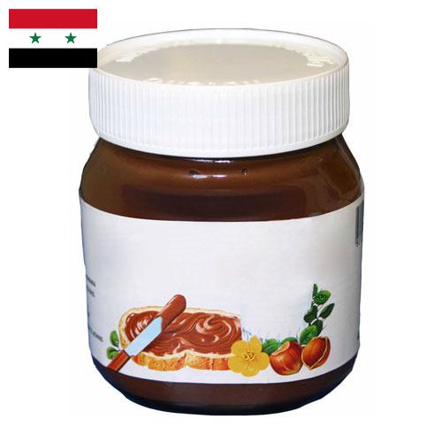 Шоколадная паста из Сирийской Арабской Республики
