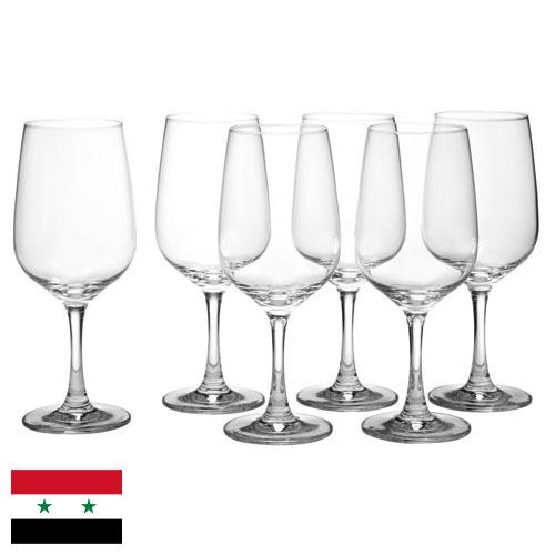 стекло из Сирийской Арабской Республики