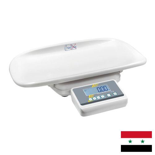 Весы детские из Сирийской Арабской Республики