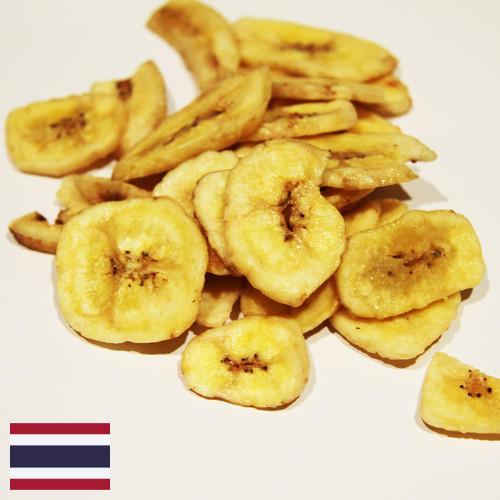 банановые чипсы из Таиланда