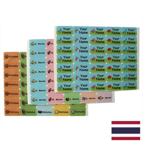 Этикетки клейкие из Таиланда