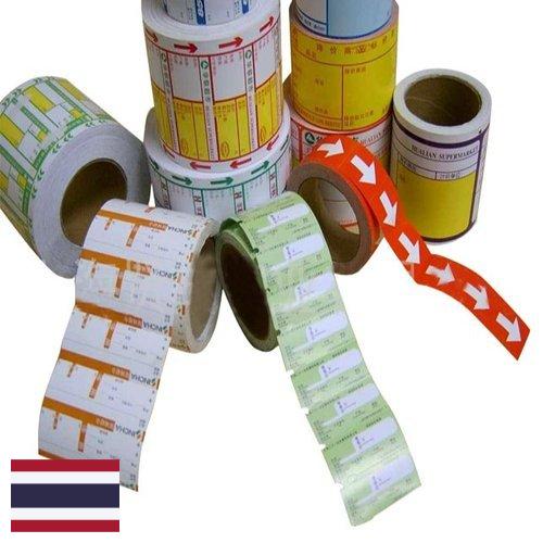 Этикетки самоклеящиеся из Таиланда