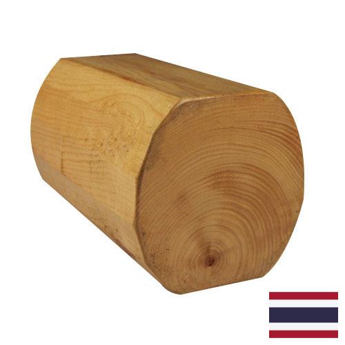 лесоматериалы круглые из Таиланда