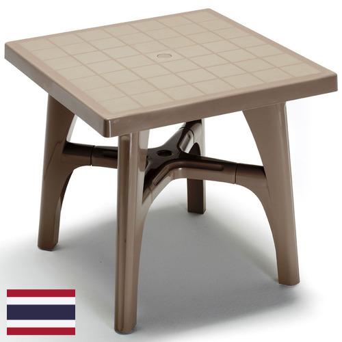 Мебель пластиковая из Таиланда