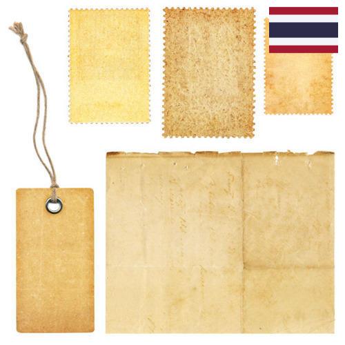 наклейки бумажные из Таиланда