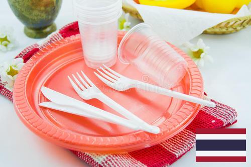 Одноразовая посуда из Таиланда