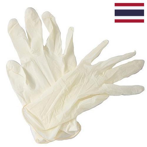 Перчатки виниловые из Таиланда