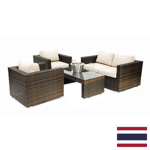 Плетеная мебель из лозы из Таиланда