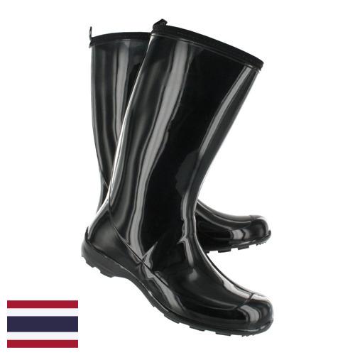 Резиновые полусапоги из Таиланда