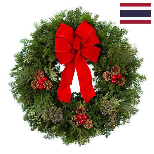 Рождественский венок из Таиланда