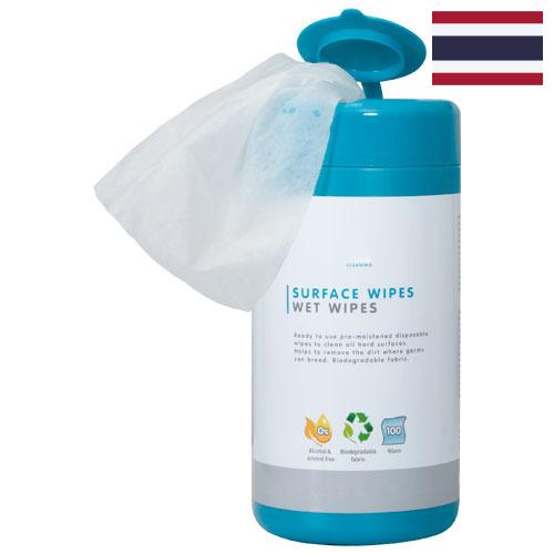 салфетки для очистки из Таиланда