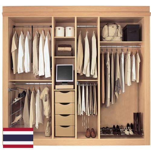 Шкафы гардеробные из Таиланда