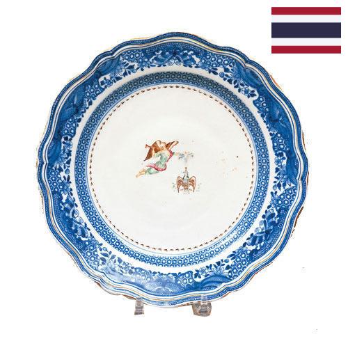 тарелка фарфоровая из Таиланда
