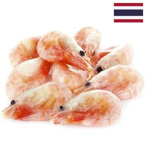замороженные креветки из Таиланда