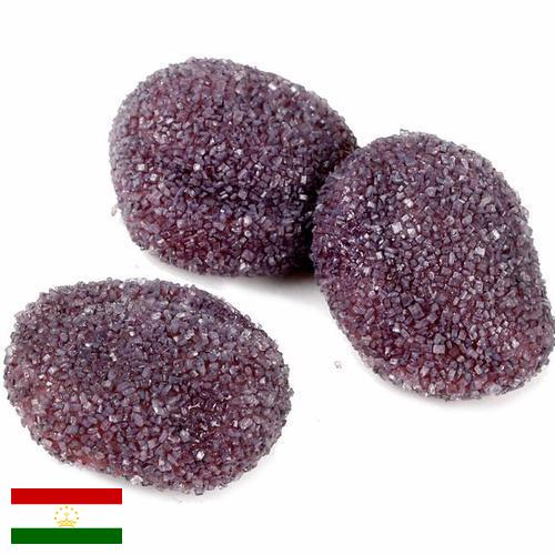 изделия кондитерские сахаристые из Таджикистана