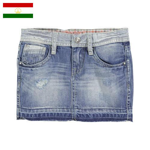 юбка джинсовая из Таджикистана