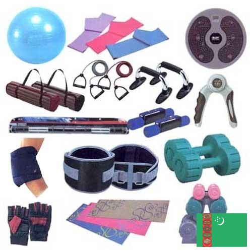 Аксессуары для фитнеса из Туркмении