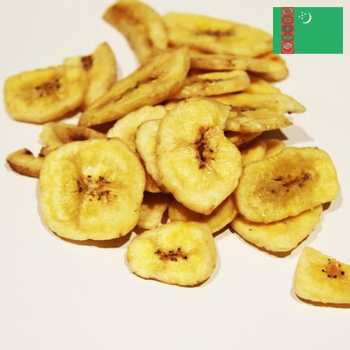 банановые чипсы из Туркмении